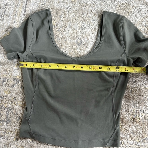 Lululemon Align T-Shirt in Grey Sage - Picture 7 of 9